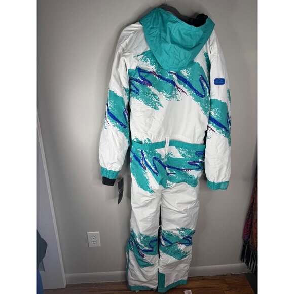 Tipsy Elves Retro Snow Suit Rip ‘N Sip Men's Size L NWT Defect - Picture 6 of 9